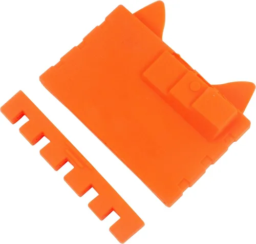 Vista 4 de Paquete de 2 fundas protectoras de silicona para BBC Micro:bit V2 Desarrollo de bricolaje fácil de instalar, amarillo y naranja