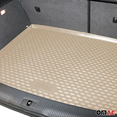 Vista 6 de Tapetes de Carga OMAC para Maletero Trasero de Cadillac SRX 2010-2016, Impermeable TPE, Beige