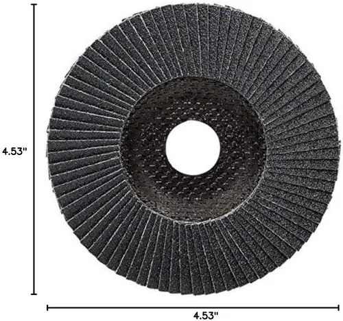Vista 2 de Bosch 2608607325 (2 608 607 325) Disco de solapa 115 Mm, 22,23 Mm, 120 U/min