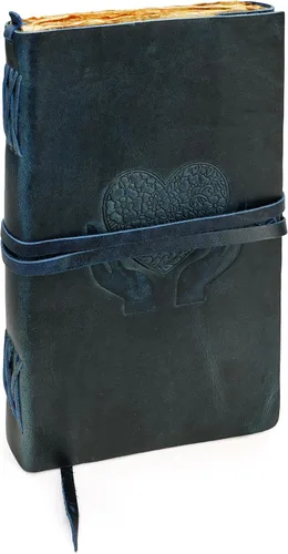 Vista 26 de Diario de cuero para mujeres y hombres, 200 páginas, 5 x 7 pulgadas, regalos para mujeres, diario de viaje, cuaderno de mujer, marcador de 7 chakras