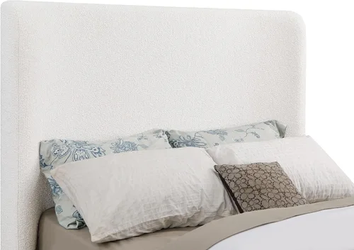 Vista 8 de Coaster Home Furnishings - Nala - Madera - Cama de plataforma tipo trineo tapizada con cabecero con respaldo de ala, acolchado de espuma y base