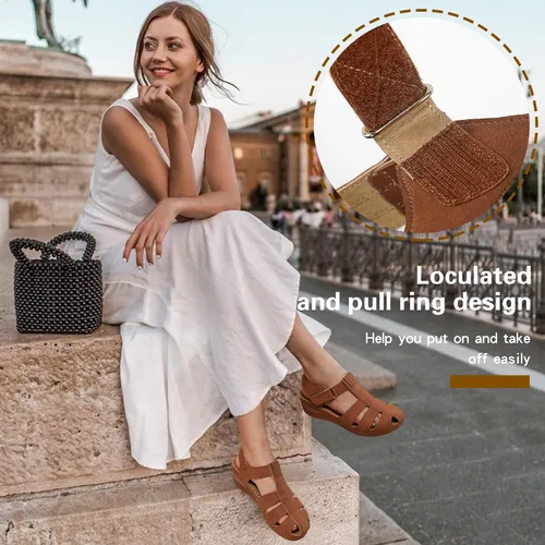 Vista 6 de DUOYANGJIASHA Sandalias elegantes de verano para mujer, zapatos de plataforma cómodos