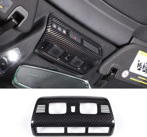 Vista 8 de Daeiclru Cubierta de luz de lectura superior para automóvil, compatible con Chevrolet Corvette C8 2020-2023, accesorios de cubierta de lámpara