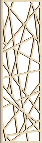 Vista 26 de Conway Paneles de pared decorativos de madera con calado, 9 3/8 pulgadas de ancho x 24 3/8 pulgadas de alto x 1/4 de alto, aliso