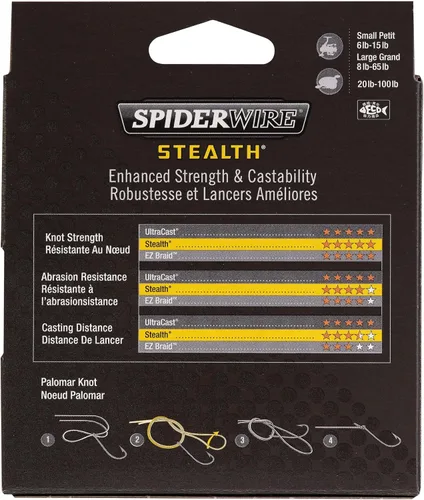 Vista 6 de Spiderwire Stealth Braid 3000 Yardas Verde musgo