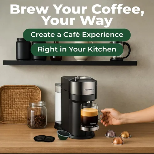 Vista 8 de Tapas reutilizables para cápsulas de café, tapas recargables para Nespresso Vertuo, compatibles con todas las máquinas VertuoLine, solución práctica