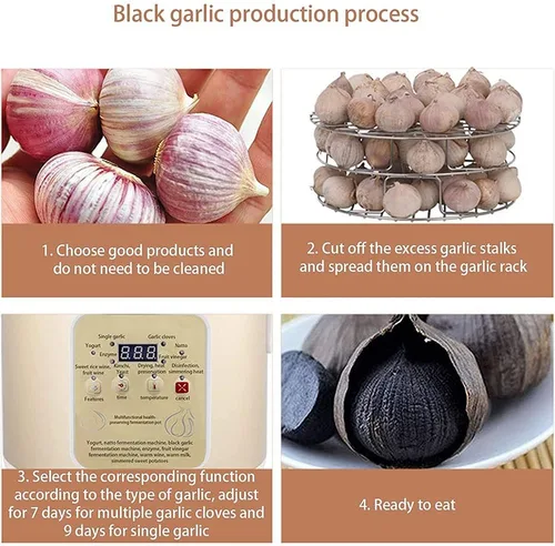 Vista 2 de Fermentador negro funcional multi del ajo, fermentador negro hecho a sí mismo del ajo negro de Natto del vino del arroz del hogar comercial
