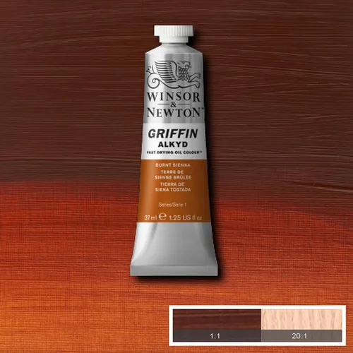 Vista 4 de Winsor & Newton Griffin Alkyd Color al óleo de secado rápido tubo de 200 ml