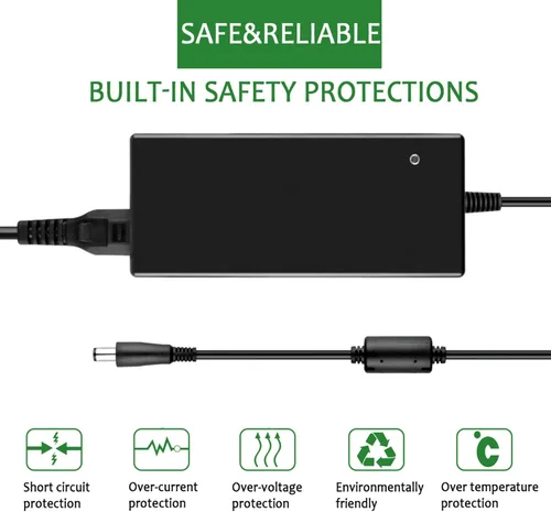 Vista 3 de Digipartspower Cargador adaptador de CA de 120 W compatible con Sony KDL-48W655D KDL-48W700C Cable de alimentación