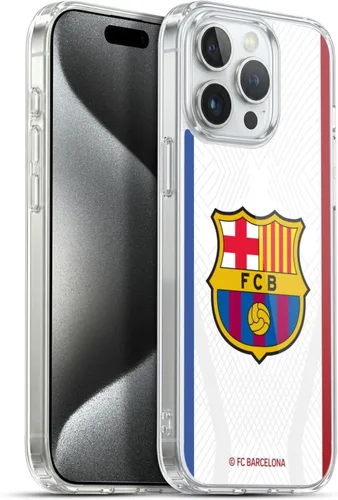 Vista 82 de Head Case Designs Funda de gel suave con licencia oficial del FC Barcelona Away 2023/24 compatible con Apple iPhone 7 Plus/iPhone 8 Plus