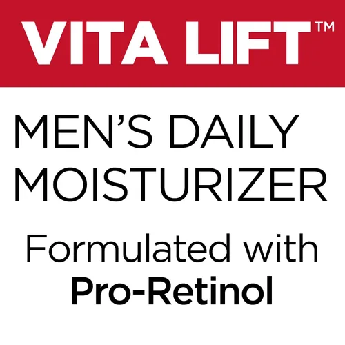 Vista 3 de L'Oreal Paris Men Expert Vitalift Crema hidratante facial antiarrugas y reafirmante con Pro-Retinol, 1.6 onzas