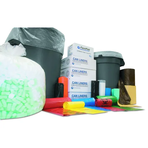 Vista 18 de Inteplast Group - Bolsas de basura comerciales de alta densidad, 60 L, 8 micrones, 61x83.8 cm, color negro, 50 bolsas/rollo, 20 rollos/cartón