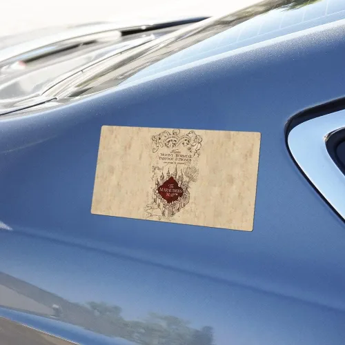 Vista 5 de GRAPHICS & MORE Harry Potter Marauders Map Automotive Car Window Locker - Adhesivo para parachoques
