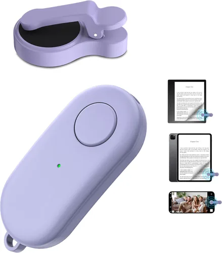 Vista 10 de Volteador de página con control remoto para Kindle Paperwhite, Oasis, Kobo eReaders, accesorios de volteador de página para Kindle, compatible