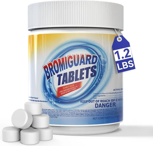 Vista 12 de Tabletas de Bromo para SPA Bañera de Hidromasaje 1lb 50LB Tabletas Bromantes Refuerzo Elimina Bacterias Algas Sensación de Agua Suave Sin Olor a