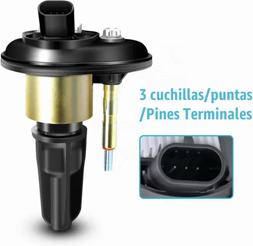 Vista 2 de MAS Juego de 6 bobinas de encendido compatibles con Rainier Chevrolet Trailblazer EXT GMC Envoy Isuzu Ascender Oldsmobile Bravada 9-7x 4.2 L6