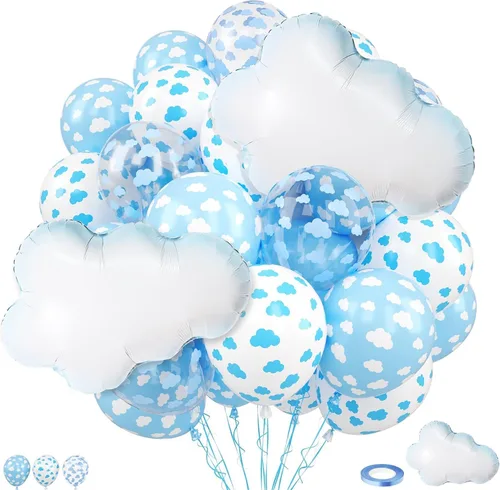 Vista 13 de Globos de Casino, Globos Metálicos Negros Rojos Dorados de 12 Pulgadas con Confeti y Dados de Lámina para Decoración de Fiesta Temática de Juego