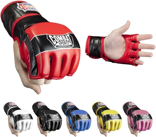 Vista 7 de Combat Sports Guantes de lucha tradicionales de MMA