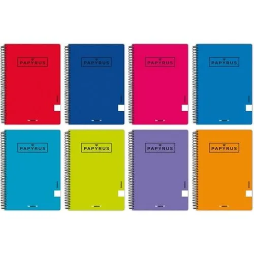 Vista 3 de Cuaderno Papyrus 01-UNICLASIC Cuarto 80 Hojas (5 Unidades)