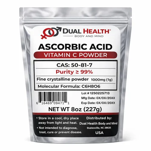 Vista 12 de Ácido ascórbico (1 libra) Polvo puro de vitamina C de alta potencia de grado alimenticio para células e inmunitarios, cristales finos solubles sin