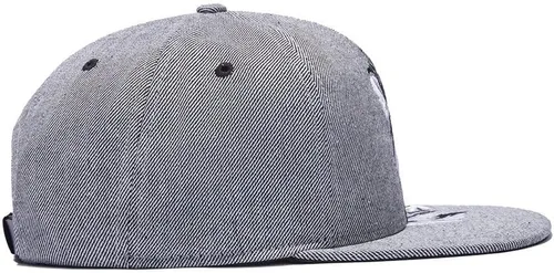 Vista 2 de Gorras de béisbol planas 3D Bordado Hip hop Cap Ajustable Strapback Mens gorras Cool 1707B005 (negro), Negro