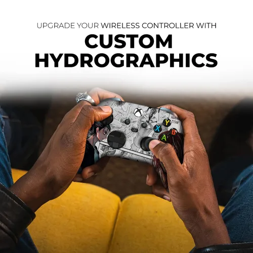Vista 2 de Original X-box Wireless Controller Special Edition Customized by DreamController Compatible with X-box One SX, X-box Series XS & Windows 10 Made