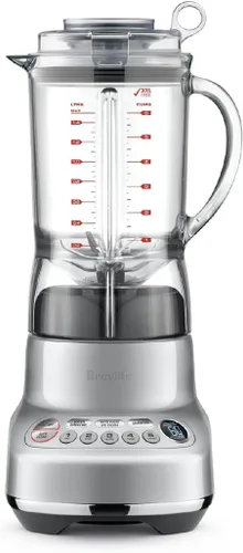 Vista 8 de Breville BBL620BTR Licuadora Fresh and Furious, Black Truffle Blend smoothies and crush ice with a high-torque motor, multiple speed settings and