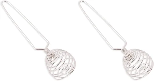Vista 11 de RSVP International Kitchen Tool Collection, acero inoxidable, apto para lavavajillas, batidor, 9 pulgadas