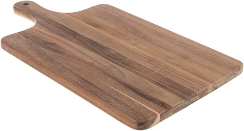 Vista 3 de Hobby Lobby - Tabla de cortar redonda de madera de acacia, 11.75 x 11.75 pulgadas Tabla de cortar de madera, decoración de cocina, bandeja