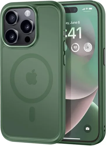 Vista 90 de MOCCA - Funda magnética resistente para iPhone XR de 6.1 pulgadas, compatible con MagSafe, funda con protección contra caídas de grado militar