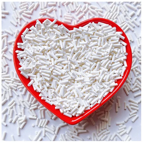 Vista 7 de Gránulos falsos de arcilla de 1.76 oz (50 g), rodajas de arcilla polimérica para arte de uñas, manualidades, tartas, funda para teléfono (1 negro)