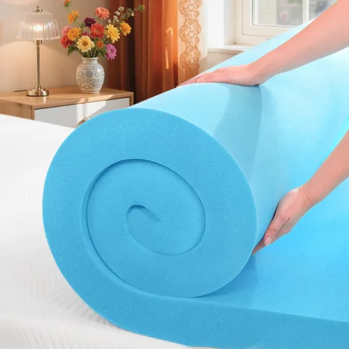 Vista 14 de SyMax Cubrecolchón de espuma viscoelástica, con infusión de gel, transpirable, para dormitorio, certificado CertiPUR-US, 3 pulgadas