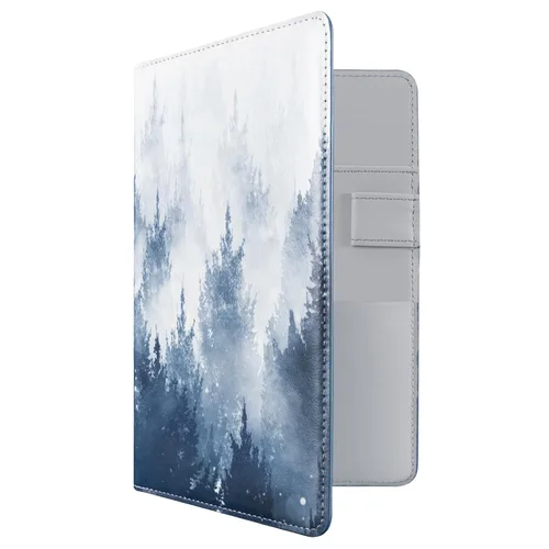 Vista 13 de CoBak Libreta para servidores de alta calidad: organizador de cartera de camarero de 5.12 x 7.91 pulgadas en piel auténtica, con 8 bolsillos