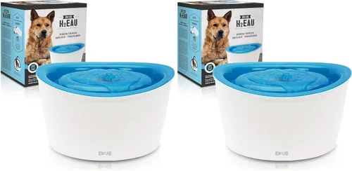 Vista 8 de Fuente de agua para perros, diseño fresco y claro, de Dogit, Blanco