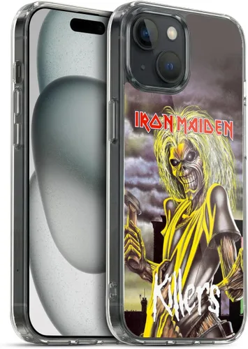 Vista 303 de Head Case Designs Funda de gel suave con licencia oficial de Iron Maiden Brave New World, compatible con Apple iPhone 7 Plus/iPhone 8 Plus Nuevo