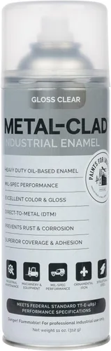Vista 11 de Pinturas para la industria Esmalte industrial, Pintura en aerosol - Maquinaria de hierro de metal de acero - 1 lata (aluminio metálico) 9-S-1423
