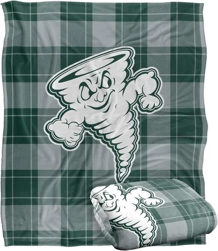 Vista 62 de LOGOVISION St John's University Campus Plaid Spirit Silky Touch Manta súper suave 36 x 58 pulgadas