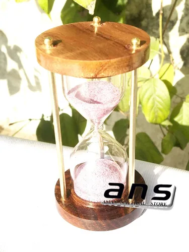 Vista 3 de Hermoso 1 Minuto Bass Sand Timer Hour Glass