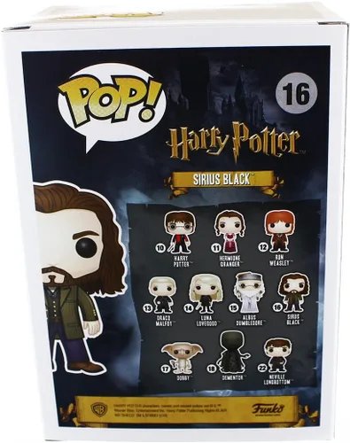 Vista 4 de Funko, Películas POP, Figura de acción de Harry Potter, Sirius Black