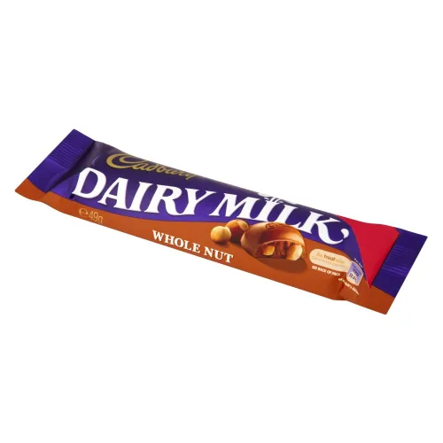 Vista 3 de Cadbury Leche láctea nuez entera Single Bar (paquete de 24)