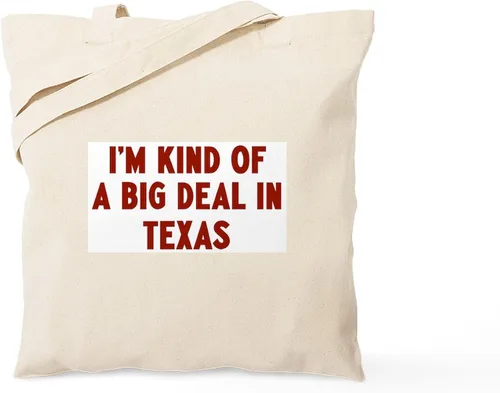 Vista 21 de CafePress Bolsa de mano de la bandera de Texas, bolsa de lona natural, bolsa de compras reutilizable