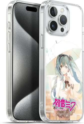 Vista 176 de Head Case Designs Licencia Oficial Hatsune Miku Gráficos Lindos Carcasa de Gel [Protección de Grado Militar] Compatible con Apple iPhone 7