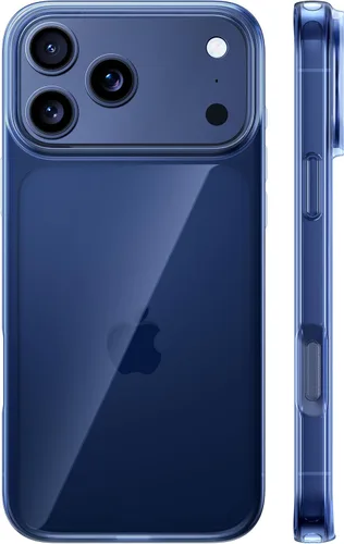 Vista 19 de TORRAS Funda para iPhone 18 Pro Crystal Borgoña, antiamarilleamiento 6.3" Borgoña transparente