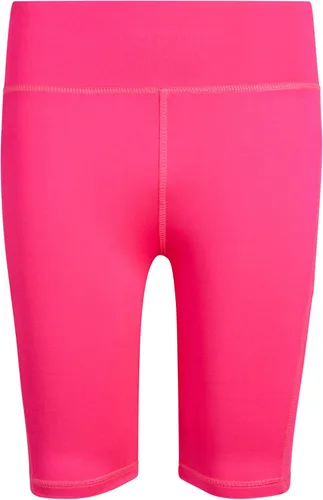 Vista 5 de Pantalones cortos de ciclismo para niñas, paquete de 4 pantalones cortos de compresión atlética de cintura alta para niñas, para baile, yoga