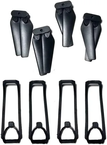 Vista 4 de Ajuste para K3 E99 y K3 Pro Rc Drone Quadrotor Piezas de repuesto Motores Base de Motor Hélices Cuchillas Marco Engranajes Brazo Kit de accesorios