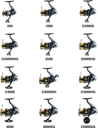 Vista 20 de Shimano 22 carretes de pesca Sahara enviados desde Japón Modelo 2022