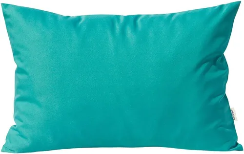 Vista 66 de TangDepot Fundas de almohada sólidas de seda sintética duradera, fundas de almohada cuadradas decorativas, fundas de almohada para interiores y Azul