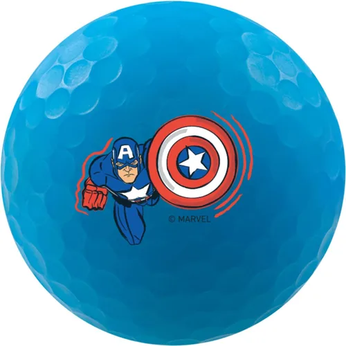 Vista 3 de Volvik Vivid Marvel Golf Ball Gift Sets (4 Pack)