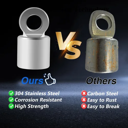 Vista 4 de Mango de rueda de repuesto de acero inoxidable Herramienta de vaso de neumático de repuesto CNC Compatible con Toyota Lexus Highlander Sienna