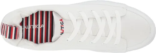 Vista 5 de Tenis Nautica Steam para mujer, Asaria-blanco, 9